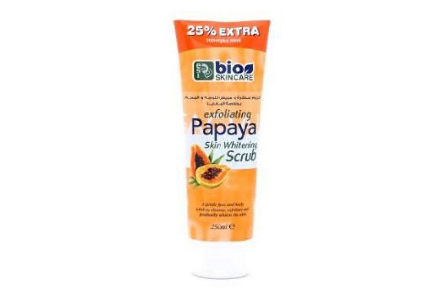 BIO Skincare Exfoliating Scrub Tube Papaya 250ml
